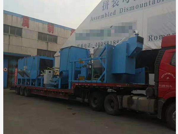 鋼管內(nèi)外壁自動(dòng)噴砂機(jī)