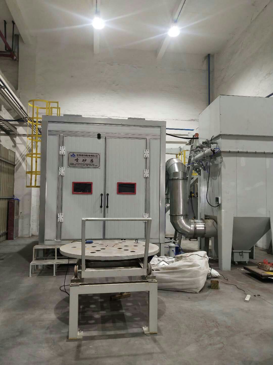 環(huán)保噴砂房哪家好？江蘇無錫找迪砂！環(huán)保無污染，符合環(huán)評！